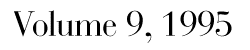 Volume 9 (1995)